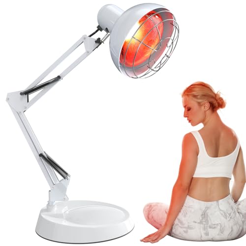 Near Infrared Lamp, Infrared Therapy Bulb Heat Lamp Red Light Therapy for Body Joint Pain and Muscle Aches Infrared Light Home Use Device