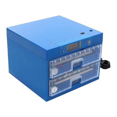 Incubators for Hatching Eggs, 128 Eggs Incubator Automatic Hatcher with Egg Turning and Humidity Control 80W for Chicken Duck Goose Bird Quail Pigeon Poultry Egg Incubator - style: 128-Egg Poultry Hatcher