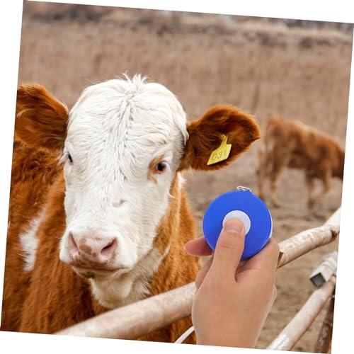 Portable Pig Weight Tape Measure for Livestock and Horses Measuring Tape with Clear Markings Compact Farm Supply Tool for Cattle Goats and Dairy Animals
