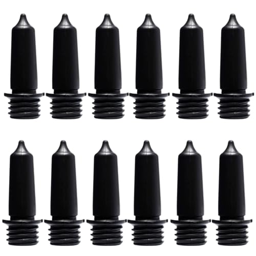 Thriver Screw-in Calf Teat – Soft Rubber Vanilla-Scented Replacement Nipples for Calf Feeders – Leak-Resistant Design, Durable Screw-in Fit (12)
