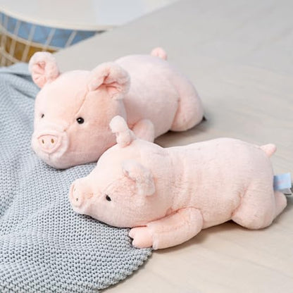 Weighted Stuffed Animals, 5lbs Weighted Pig Stuffed Animal Cute Pig Plush Animals Hugging Pillow Toy Gifts for Adults and Kids, 24.9 inch - size: 24.9 inch