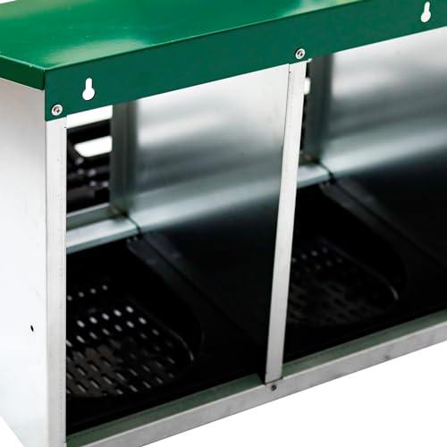 Trademark Innovations Chicken Nesting Boxes for Laying Eggs, Hen Nest Box, Roll Away Nest Box, Homestead Supplies