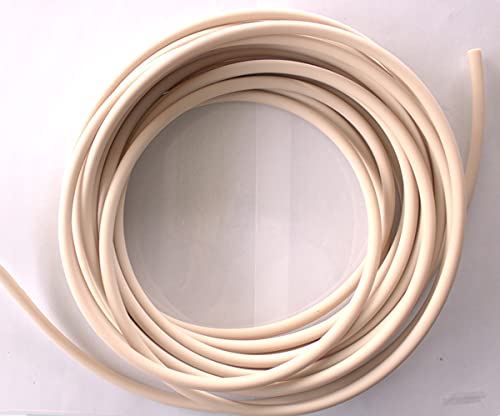 1/8" ID x 3/8" OD x 1/8" Wall - Thermoplastic Rubber Santoprene Flexible Food Grade FDA 73A Tubing Hose (50 Feet) - size: 50 Feet, style: 1/8" ID x 3/8" OD x 1/8" Wall