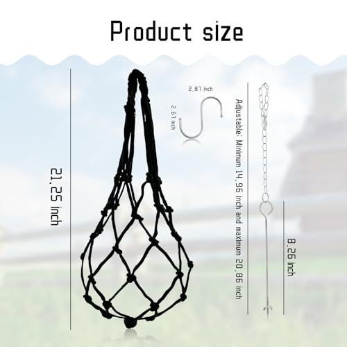 2PCS Chicken Feeding Toys Set, Chicken Hanging Feeder Toy Hanging Fruit Fork & Mesh Bag, Keeps Food Clean and Dry (A,Mesh+Fork)