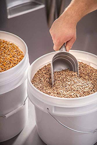 ePackageSupply 5 Gallon Bucket - Food Grade w/Lid BPA-Free,10 Pack - White | Airtight Gasketed Tear Strip Lid, Heavy-Duty 90 Mil HDPE Plastic Pail, Bulk Storage, Food Safe Durable Container, Made in USA - color: White, size: 10 Packs