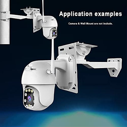 OwlCat L-Shape Dome Camera Bracket,Universal Wall Ceiling Mount Bracket for Security CCTV Hikvision Dome Camera, CCTV Security White 3026 0