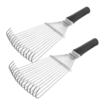 SUPVOX 2pcs Rake Comb for Pet Hair Removal Lightweight Grooming Brush for Cats Dogs Versatile and Cashmere Fabric Cleaner Travel-Friendly Lint Remover for Carpets and Clothing