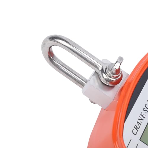 1000kg Heavy Duty Crane Scale Industrial Hanging Scale Digital LCD Display with Remote Control Temperature Humidity for Farm Outdoor Weighing