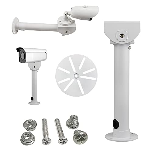 Universal Camera Wall Mounting Bracket, Aluminum, Beige, 11.6in, Wall & Ceiling Mount, Tilt 180, Swivel 45