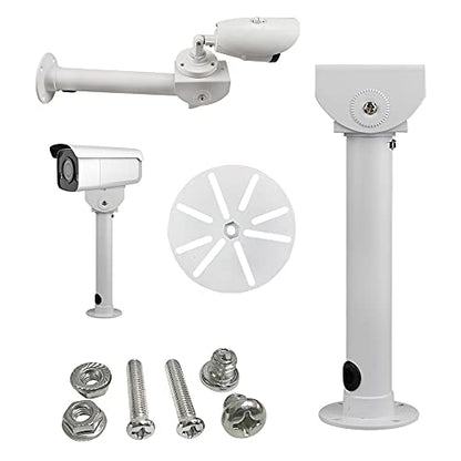 Universal Camera Wall Mounting Bracket, Aluminum, Beige, 11.6in, Wall & Ceiling Mount, Tilt 180, Swivel 45