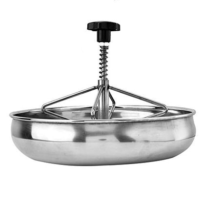 1Pc Stainless Steel, Sow Milk Trough Food Tray Stainless Piglet Feeder Piglet Feeding Pig Feeder Bowl Livestock Fodder S