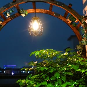 intelamp Solar Pendant Lights Indoor Outdoor, 4000mAh Gazebo Shed Chandeliers with Remote Dust to Dawn Mode 16.4Ft Hanging Lighting Interior for Outside Barns Toolsheds Chicken Coop - size: Diamond (1-Pack)
