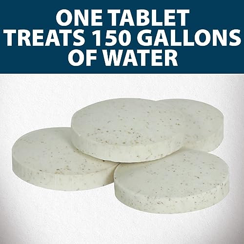 Airmax Stock Tank Defense, Livestock Water Trough Cleaner, Clean Drinking Tanks for Horse, Cattle, Goat & Chicken, Safe & Easy-to-Use Cleaning Tablet Treatment for Farming & Agricultural Use, 6 Tabs - size: 6 Tablets