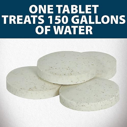 Airmax Stock Tank Defense, Livestock Water Trough Cleaner, Clean Drinking Tanks for Horse, Cattle, Goat & Chicken, Safe & Easy-to-Use Cleaning Tablet Treatment for Farming & Agricultural Use, 6 Tabs - size: 6 Tablets
