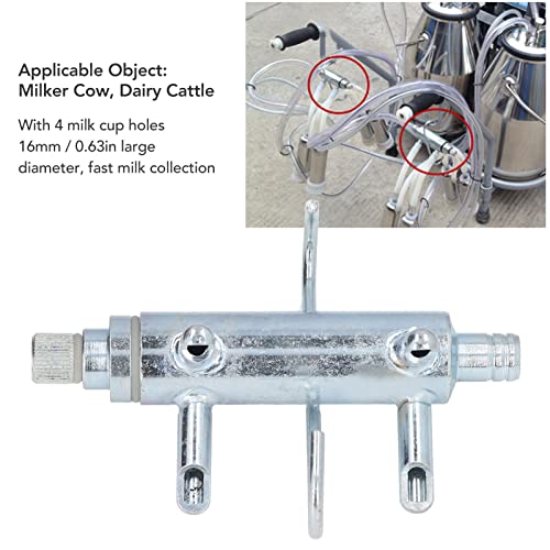 16mm Milking Claw Piston Claw for Dairy Cattle, Cow Milker with Milk Collection Tool, Machine Accessory