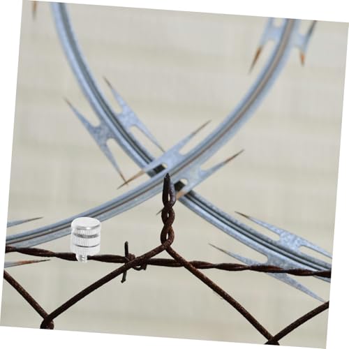 Robust Electric Fence Wire Clamp Set 10pcs Fencing Mounting Clips for Electric Fence