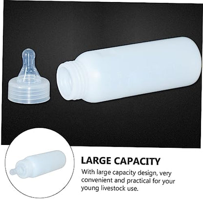 Abaodam 3pcs Pet Bottle Handles for Puppy Formula Milk Replacement Feeding Bottle Straw Lamb Little Livestock Cow Feeders