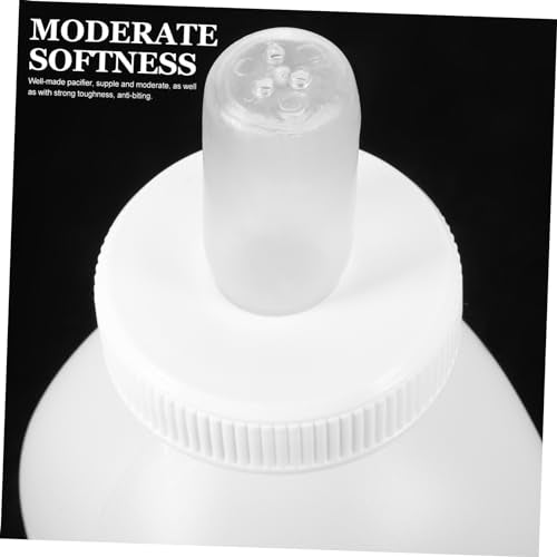 VANZACK Lamb Nursing Bottle Thickened Animal Feeding Bottle with Handle for Calves Goats and Sheep Reusable Milk Feeder with Safe Smooth Edges and Opening for Easy Cleaning