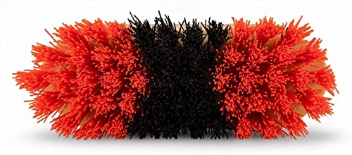 Decker "Wild Things" Horse Grooming Brushes | Orange/Black/Orange
