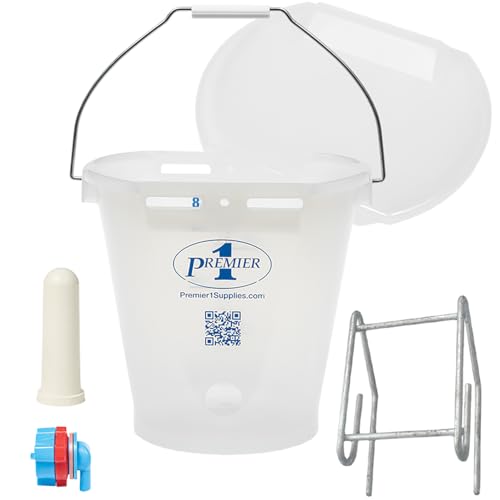 Premier 1 Orphan Calf Milk Feeding Bucket - 2 Gallon