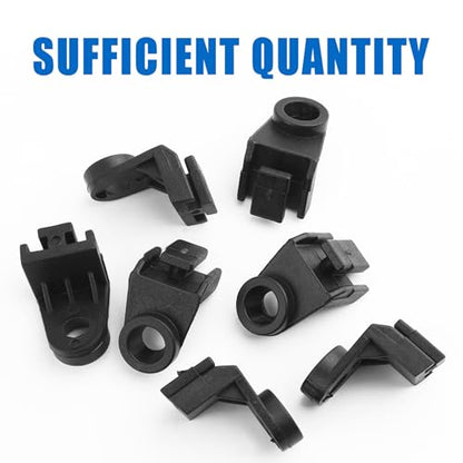 8PCS Radiator Fan Mounting Feet,L-Shaped Install Legs Electric Fan Mounting Kit for Car Cooling Fans,Universal Radiator Mount Automotive Accessories for Slim Cooling Fans