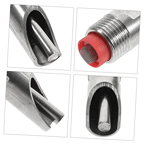 YARNOW 10pcs Piglets Waterer Stainless Steel Pig Drinking Fountain Automatic Nipple Waterer Livestock Feeder Kit
