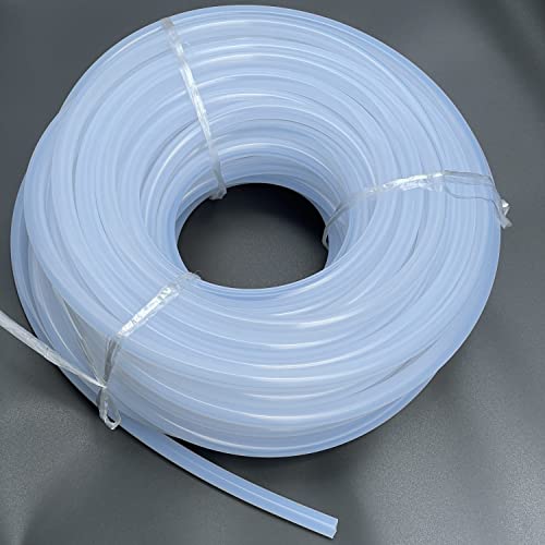 1/2" ID Silicone Tubing, Food Grade Hose 1/2" ID x 3/4" OD 10 Feet Length Pure Silicone Hoses High Temp for Home Brewing Winemaking - size: 1/2" ID x 3/4" OD-10FT