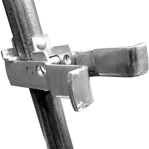Jake Sales 2-1/2 Inch Chain Link Fence Single Gate Fulcrum Latch. Fits 1-5/8inches or 1-7/8inches Gate Frame. Latches to 2-1/2inches Post. Galvanized for Corrosion Protection. - size: 2-1/2 Inch