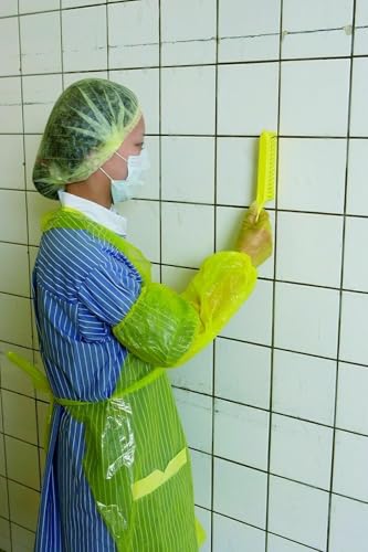 Vikan 13/16 in W Scrub Brush, Stiff, 11 51/64 in L Handle, 5 51/64 in L Brush, Blue, Plastic 41953-1 Each - color: Blue