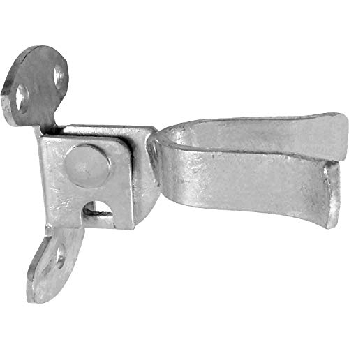 Jake Sales Wall Mount (Flat Back) Fork Gate Latch - Use for 1-5/8inches Gate Frames, Easily Mounts to Wooden Gate Post or Wall with Screws or Lag Bolts - Gate Latch Hardware - size: 1-5/8" Each