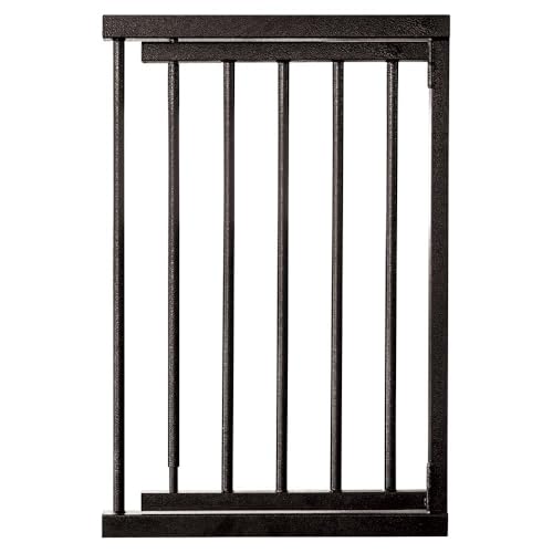 EASY-UP Schneiders Pro 24" Swing Out Stall Feed Door Color Black Armor | Heavy-Duty Galvanized Steel Horse Stall Feed Access | Rust-Resistant Armor Coating