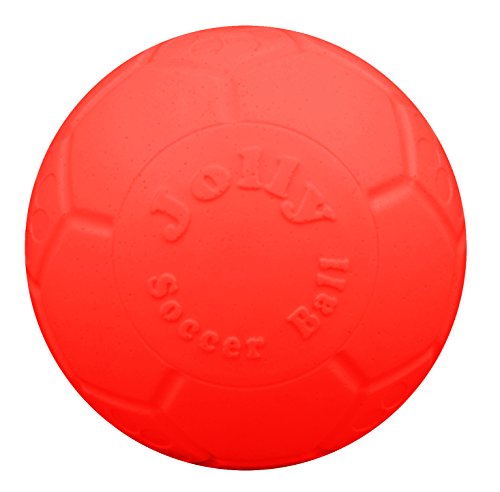 Jolly Pets Medium Soccer Ball Floating-Bouncing Dog Toy, 6 inch Diameter, Orange (SB06 OR) - color: Orange, size: 6 Inch Diameter