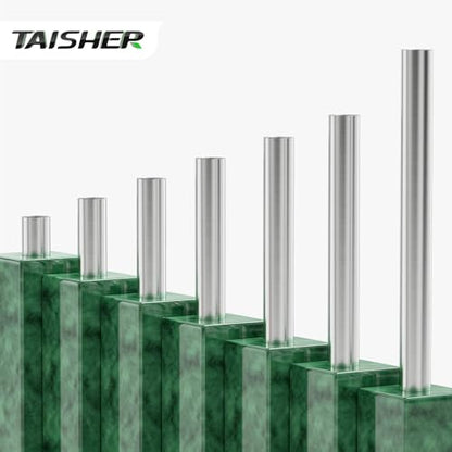 TAISHER 2PCS Stainless Steel Pipe Fittings, 3/4" NPT x 3/4" NPT Female Threaded, 12" Length Nipple Cast Pipe - size: 3/4" FNPT 2pcs