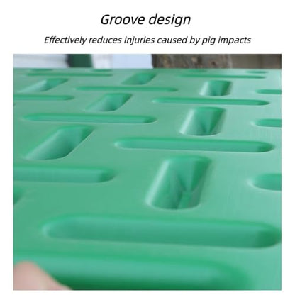 Plastic Sorting Panel for Livestock, Lightweight Animal Guide Board with Groove Design, Sorting Divider for Pigs, Chickens, Ducks(1pcs) - size: 1pcs