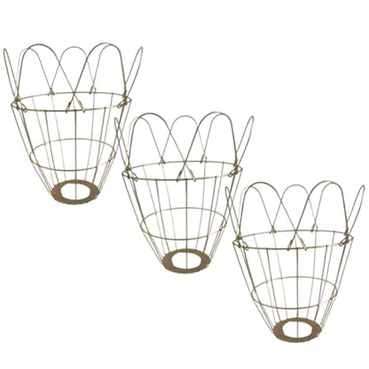 YARNOW 3pcs Heat Lamp Bulb Cages High-Temperature Resistant Light Covers for Reptiles and Livestock Easy Installation Anti-Scald Protection for Home Zoo Use