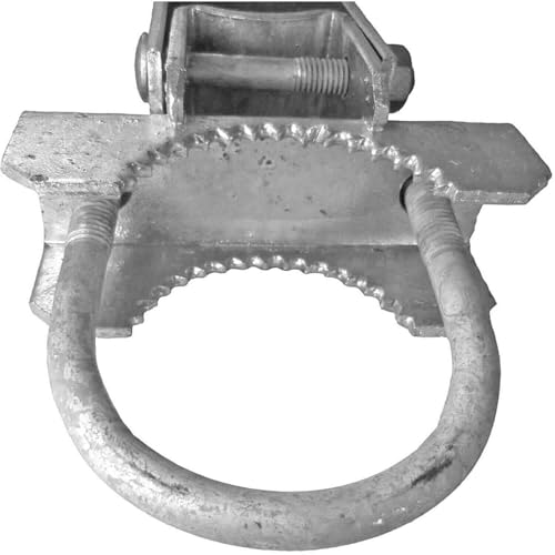 Chain Link Fence Bull Dog Commercial Duty Gate Hinge - for 2-7/8" Outside Diameter Gate Post/Pipe & 1-5/8 Thru 1-7/8" Gate Frames- CASE Qty 10 - size: 2-7/8" Post - 10 Pack
