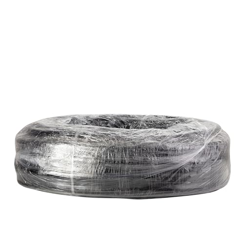 Alpine Corporation 5/8 Inch Inside and 3/4 Inch Outside Diameter by 100 Feet Long PVC Tubing for Ponds, Fountains and Waterfalls Circulations, Black - size: 5/8" I.D. x 3/4" O.D.