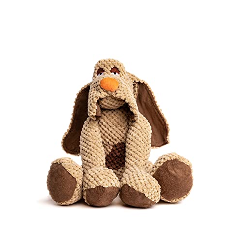 fabdog Floppies Plush Dog Toy - Cute & Durable Squeaky Dog Toys - Best Squeak Toy for Puppies and All Breeds | Ideal Pet Gift| Large Dog - color: Dog, size: Large
