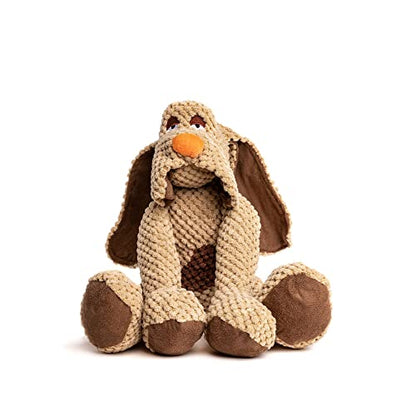 fabdog Floppies Plush Dog Toy - Cute & Durable Squeaky Dog Toys - Best Squeak Toy for Puppies and All Breeds | Ideal Pet Gift| Large Dog - color: Dog, size: Large