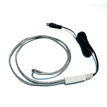 Hatching Time DHC-12W 16" Drinker Heater Cable – 12W Low-Voltage 12V Poultry Water Heater Cable, Stainless Steel Coated, Freeze-Proof for Chicken, Quail & Pigeon Drinkers
