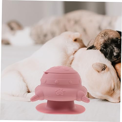 Silicone Puppy Milk Feeder with Nipples Durable Feeding Bowl for Pets Easy to Clean Non Slip Design with Strong Suction Base for Kittens and Puppies