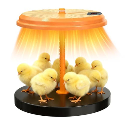 Brooder Plate | 35W Chicks Heating Brooder Plate | Height Adjustable Poultry Warmer | for Winter Poultry Duckling Quail Coop Hedgehog Reptile Farm Lab Home