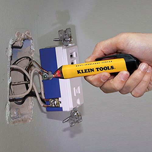 Klein Tools 80077 Voltage Test Kit, Electronic AC/DC Tester, GFCI Outlet Tester and Non-Contact Test Pen, 3-Piece