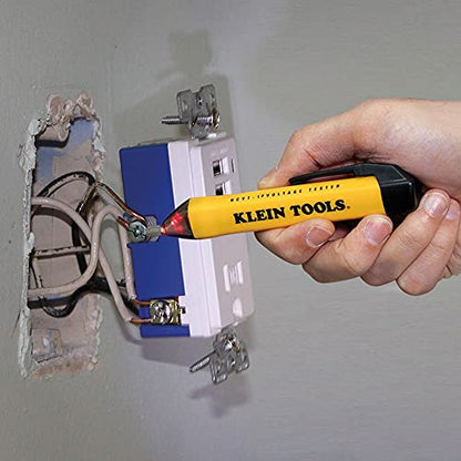 Klein Tools 80077 Voltage Test Kit, Electronic AC/DC Tester, GFCI Outlet Tester and Non-Contact Test Pen, 3-Piece