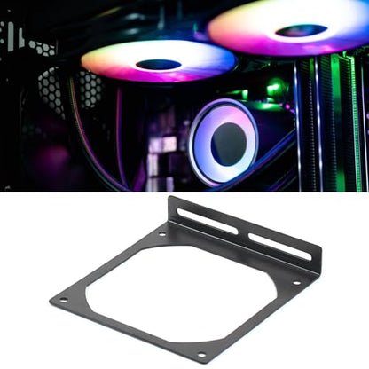 Fan Holder Galvanized Steel 120LS Fan Bracket for PC Case Memory Graphics Card Cooling CPU Mainboard Hard Disk Rack