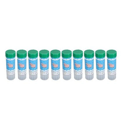 10pcs Livestock Marker Crayon, Safe Pig Marking Crayon with Lipstick Style Rotation for Pigs Sheep Animals, Long Lasting ABS Material (Green)