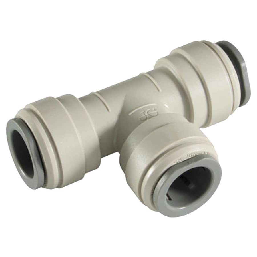IPW Industries Inc. - John Guest (PM0208S) 5/16" OD Quick Connect Union Tee for Reverse Osmosis Water Filter, Undersink, and Home Improvement Projects