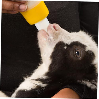 ORFOFE 10pcs Nipples for Calf Feeding Animal Bottle Nipples for Young Livestock Easy to Feeding Tool