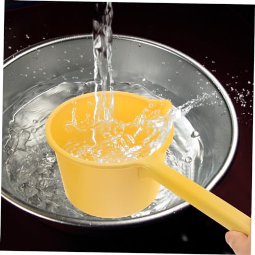 Plastic Water Ladle Bath Ladle Dipper 3pcs Long Handle Hair Washing Cup Kitchen Water Scoop Livestock Feeding for Garden Watering Supplies