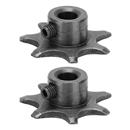 2 Pcs Incubator Reversible Toothed Gears Metal Replacement Wheel Gears for Egg Turning Mechanisms in Poultry Hatchery Equipment